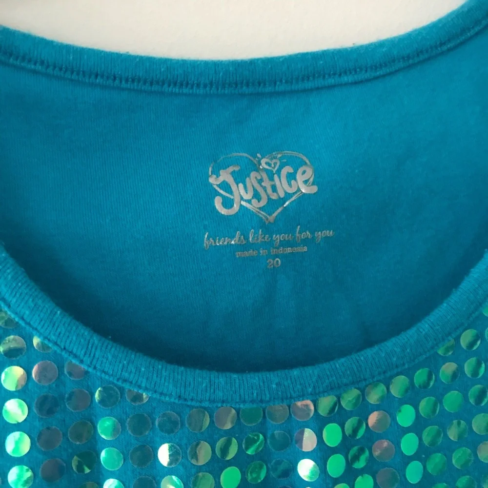 Justice tank top‎